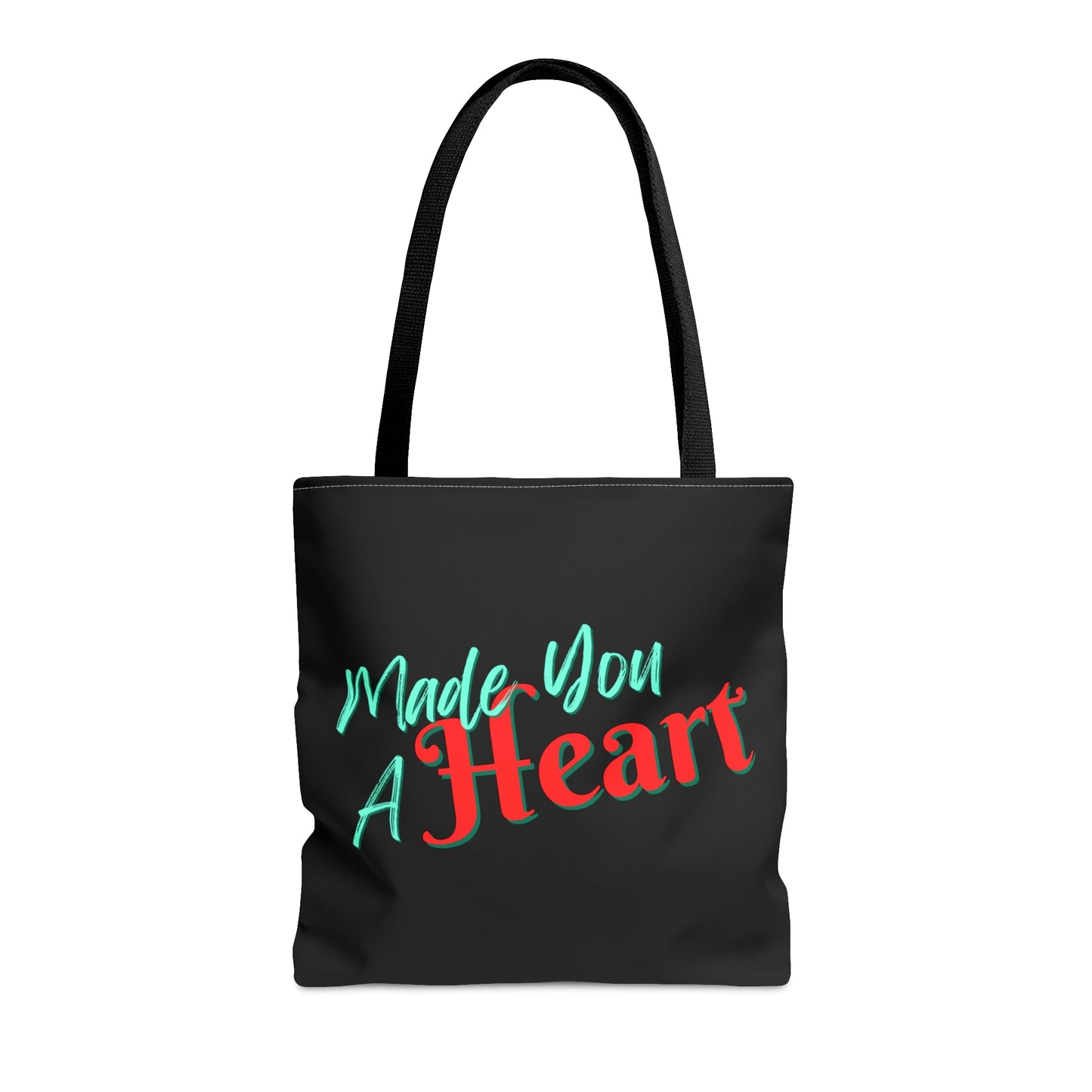 Made You a Heart Tote Bag - Stardust Divine Design