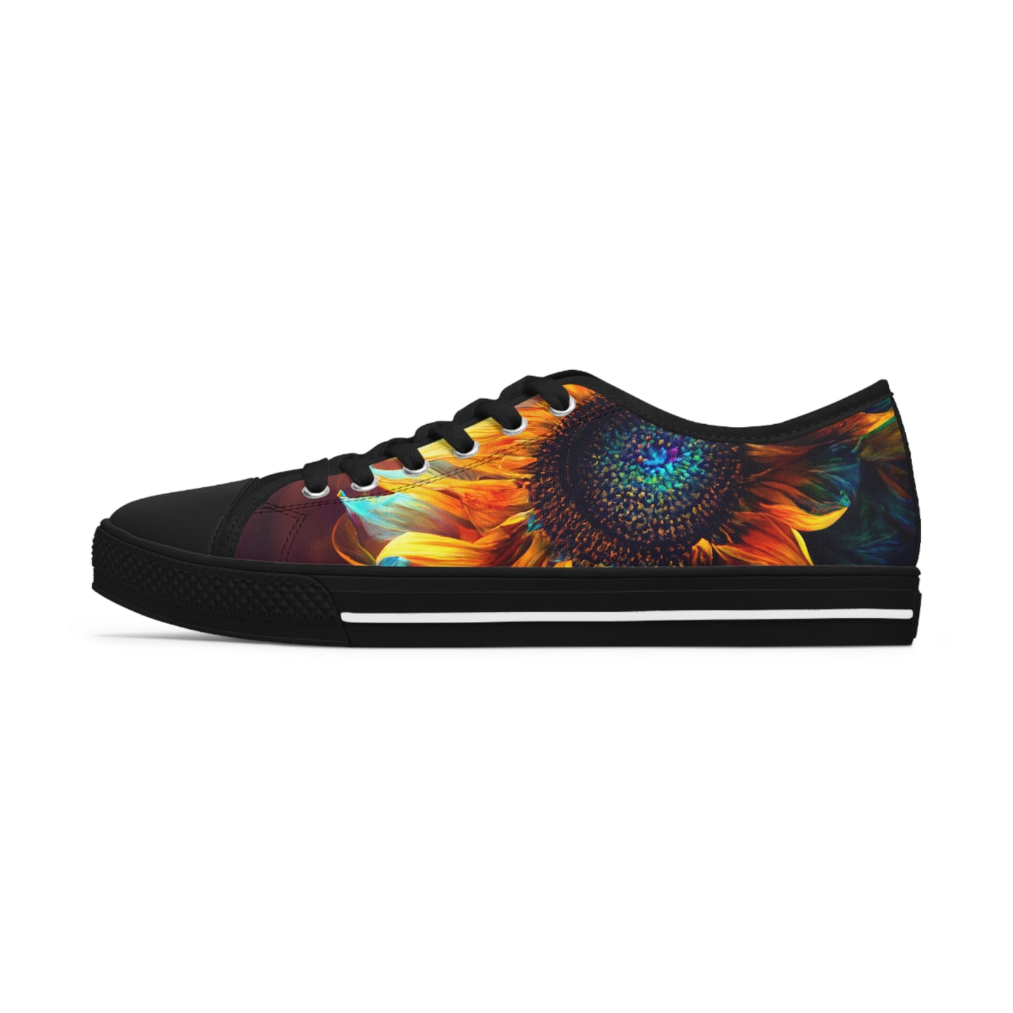 Stardust Divine Design Sunflower Low Top Sneakers