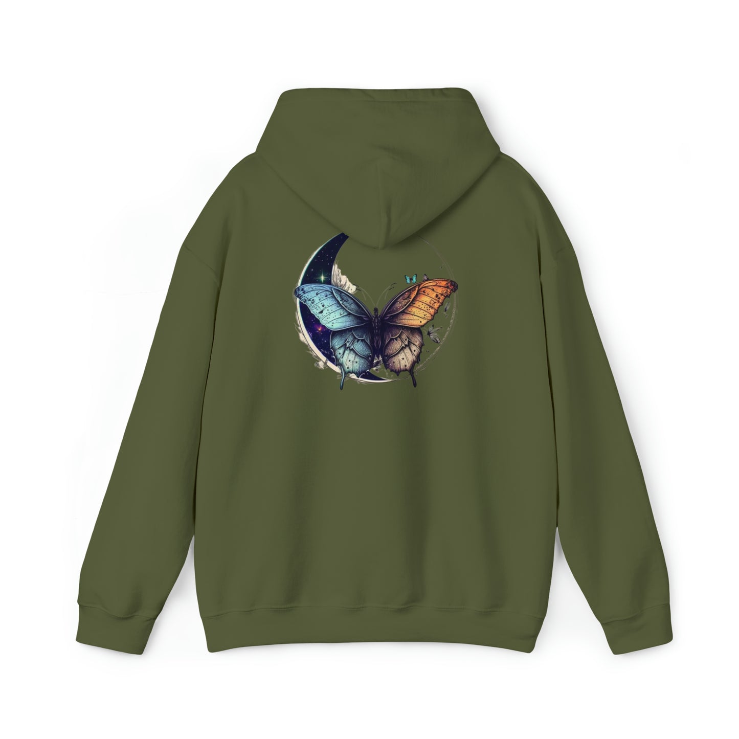 Stardust Heavy Blend™ Hooded Sweatshirt - Stardust Divine Design