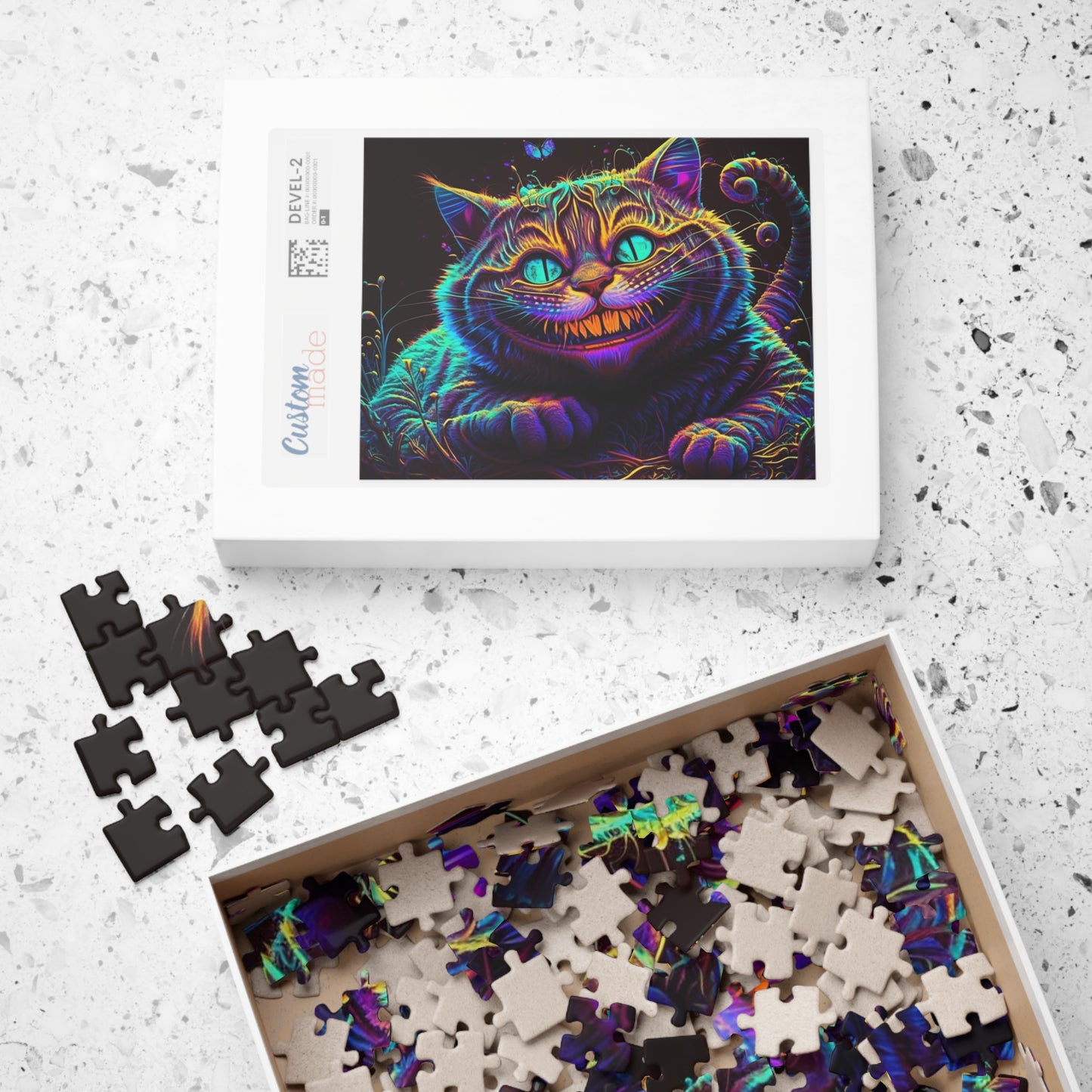 Alice in wonderland Cheshire Cat Puzzle (110, 252, 500, 1014-piece) - Stardust Divine Design