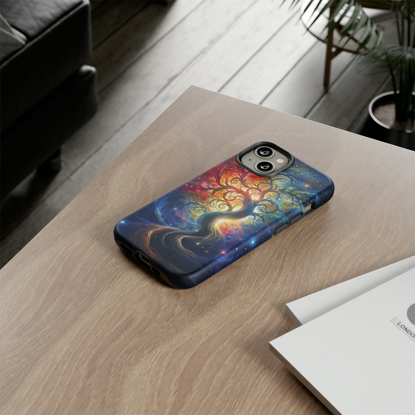 Tree of Life Phone Case - Stardust Divine Design