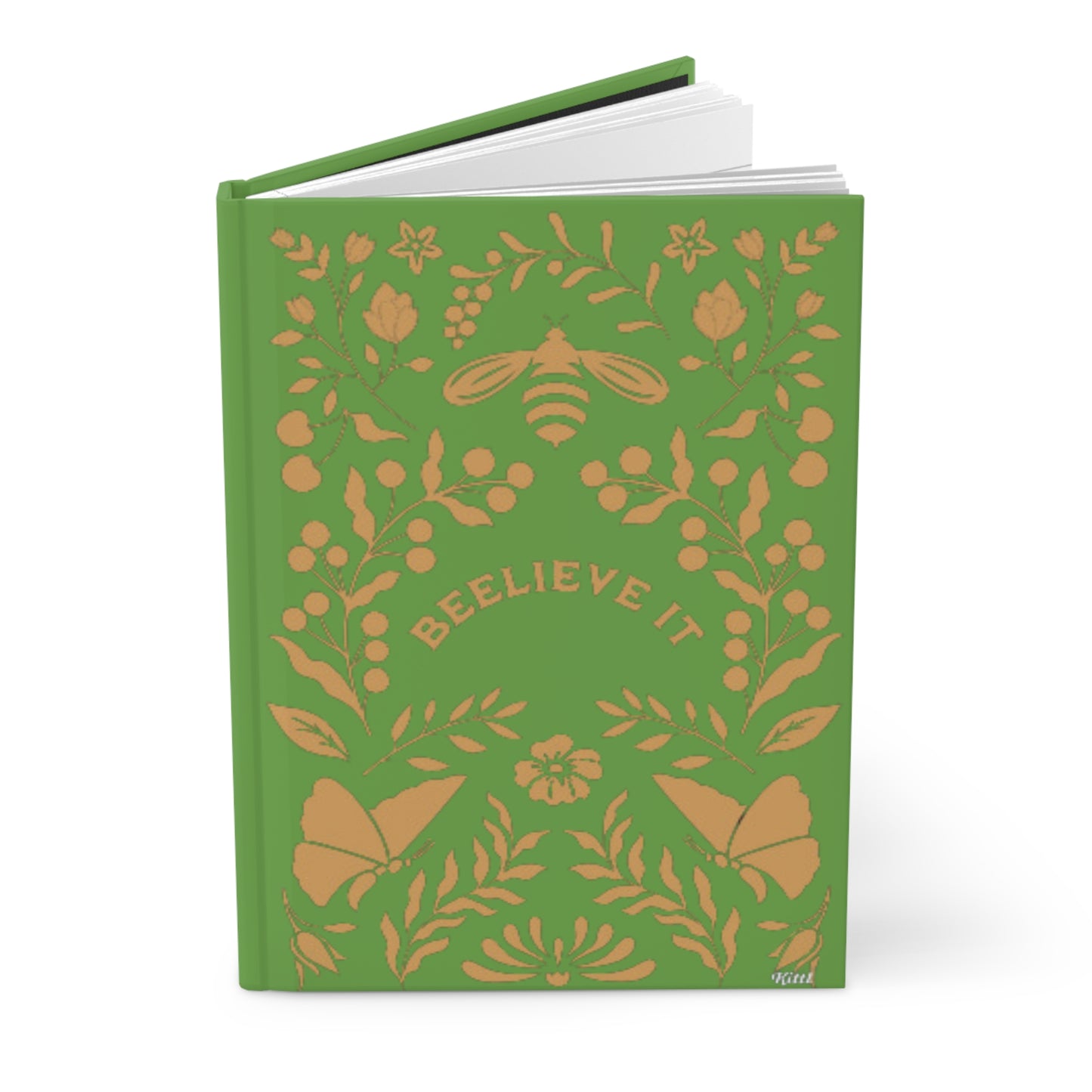 Green BEELIEVE IT Journal Matte