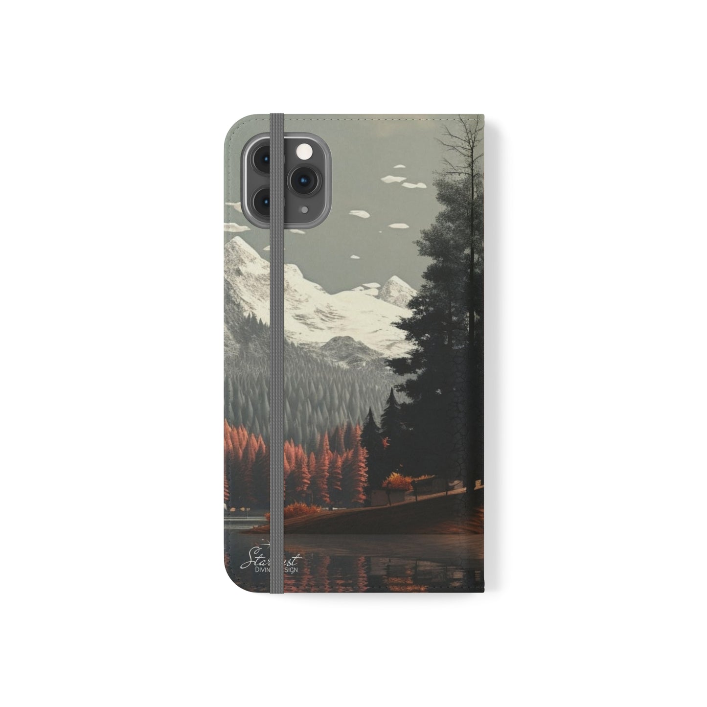 Split Season tree Flip Cases - Stardust Divine Design