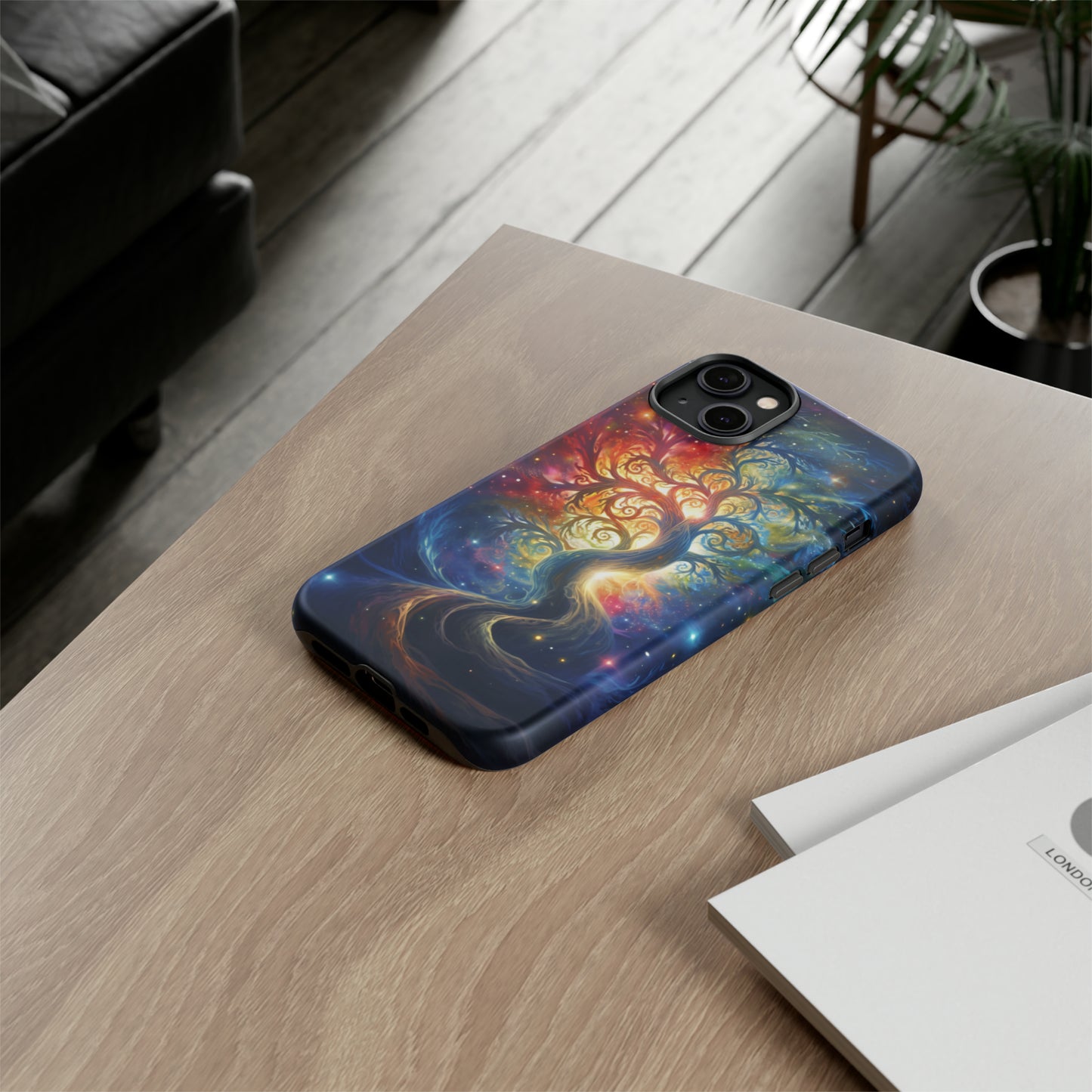 Tree of Life Phone Case - Stardust Divine Design