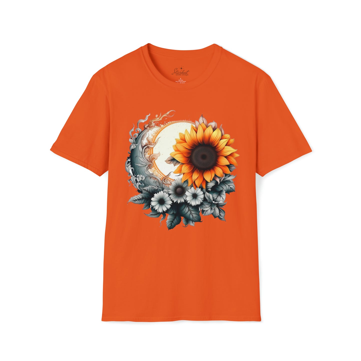 Sunflower Sun Moon T-Shirt