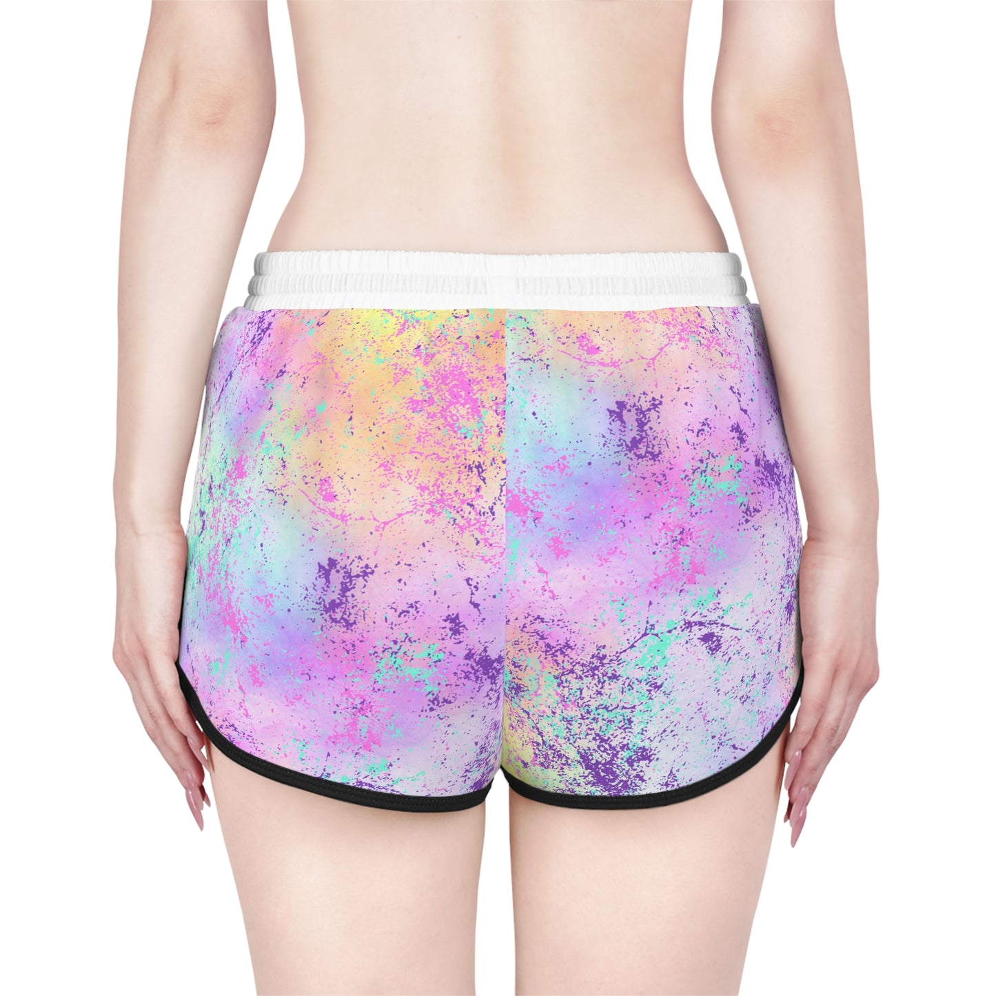 Paint Splat Women's Relaxed Shorts