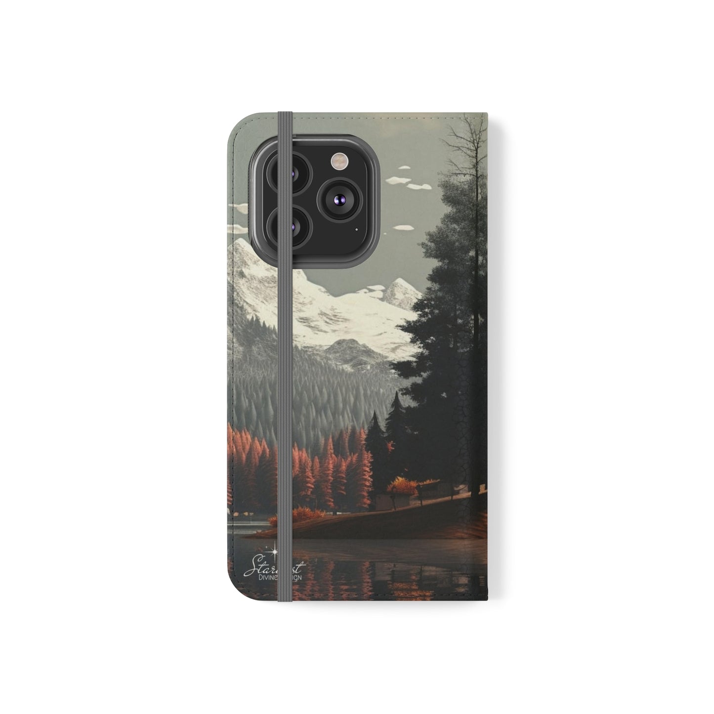 Split Season tree Flip Cases - Stardust Divine Design