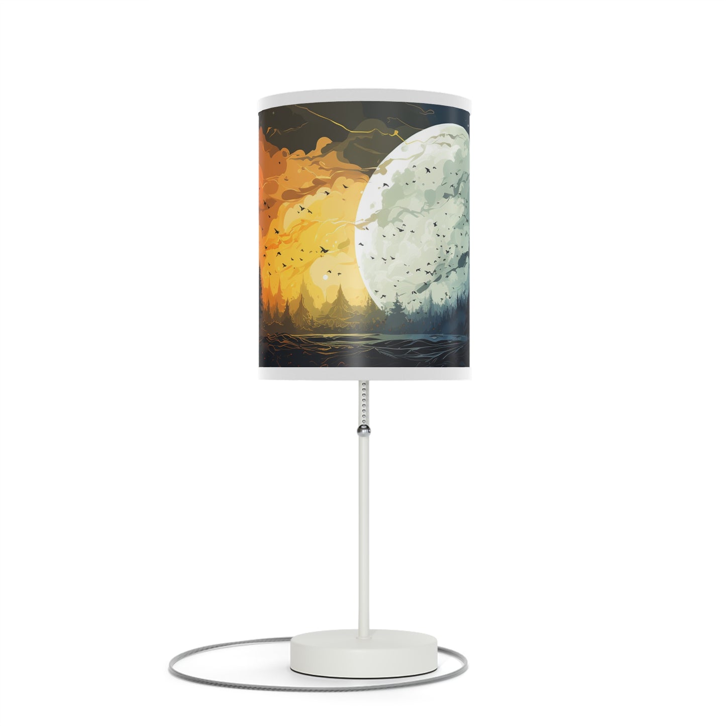 Moon and Woods Lamp