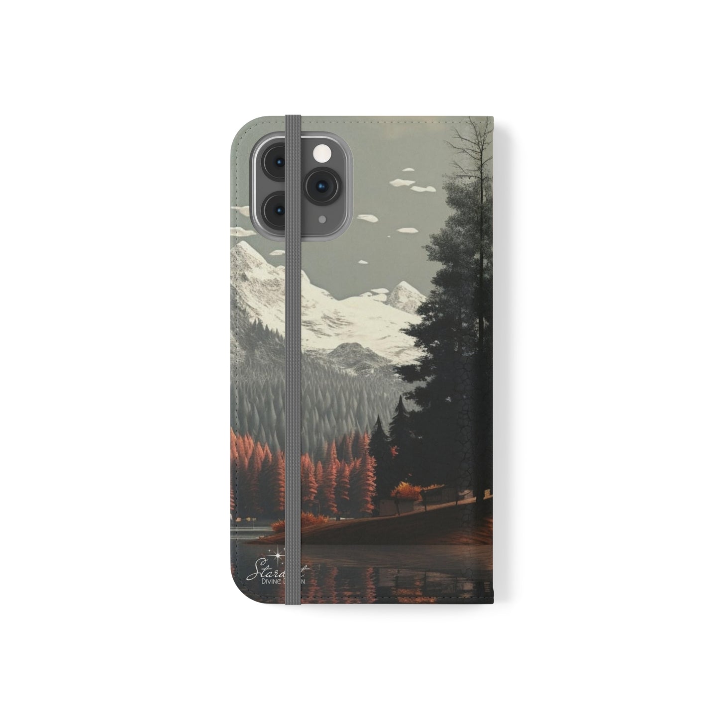 Split Season tree Flip Cases - Stardust Divine Design