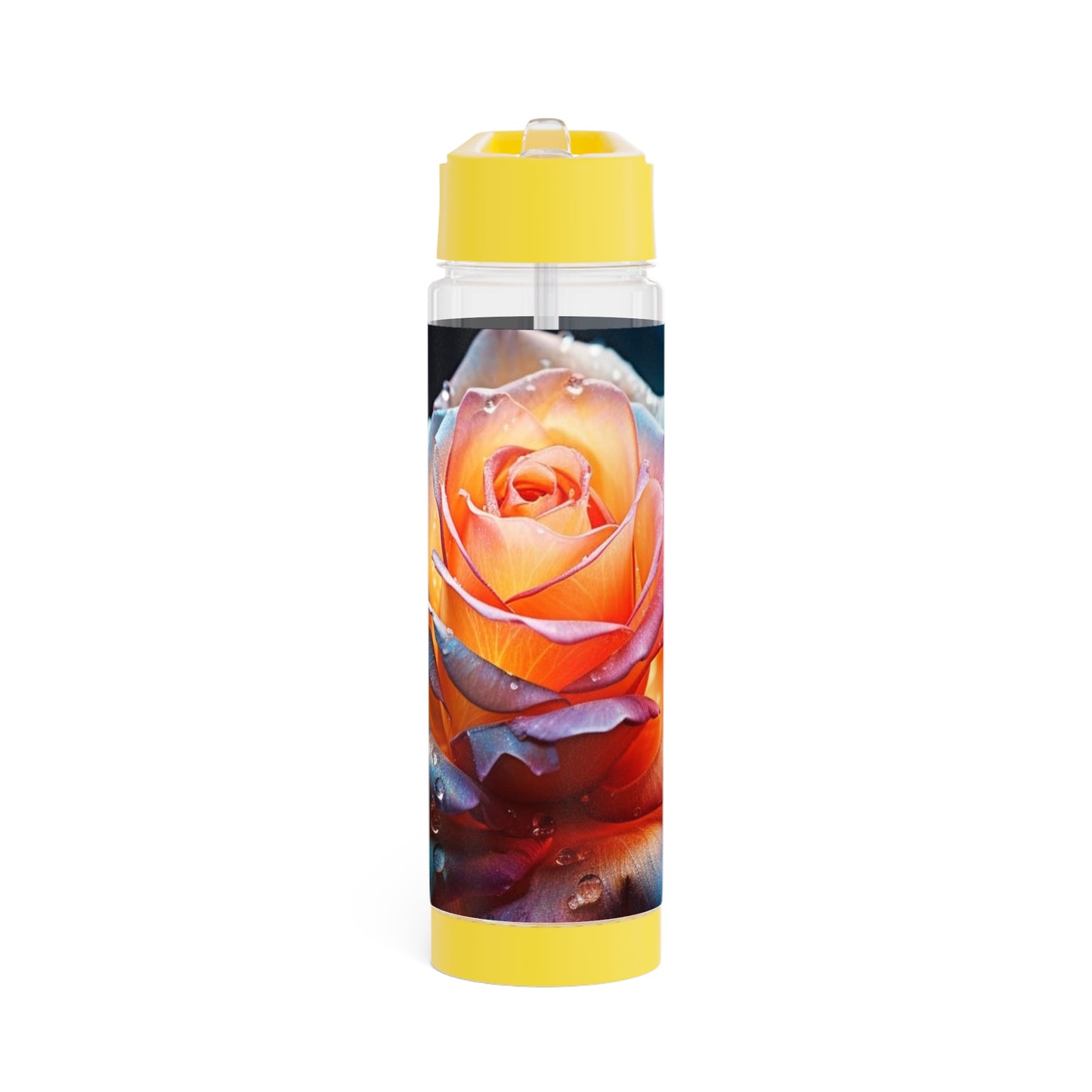 Rose Infuser Water Bottle - Stardust Divine design