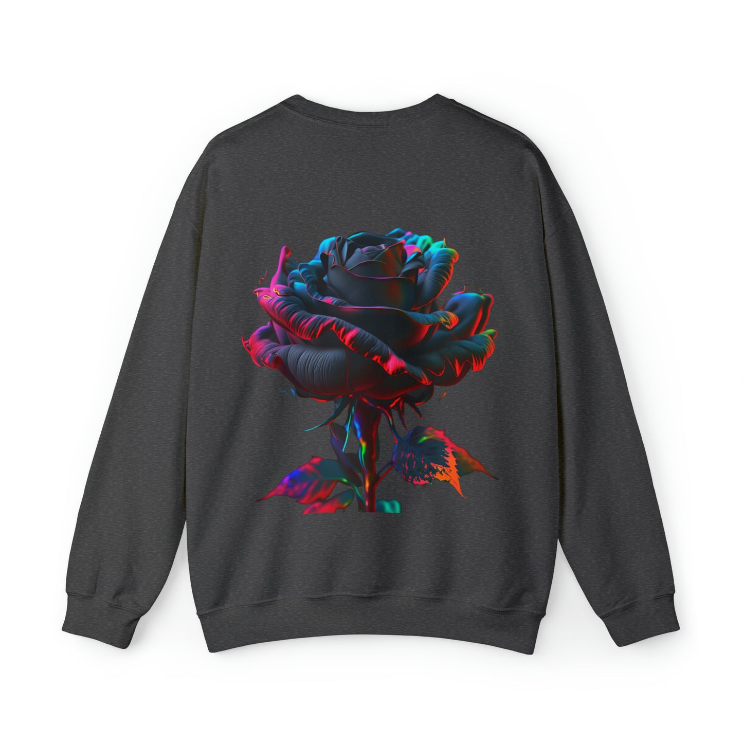 Love u F*** u Rose Heavy Blend™ Crewneck Sweatshirt