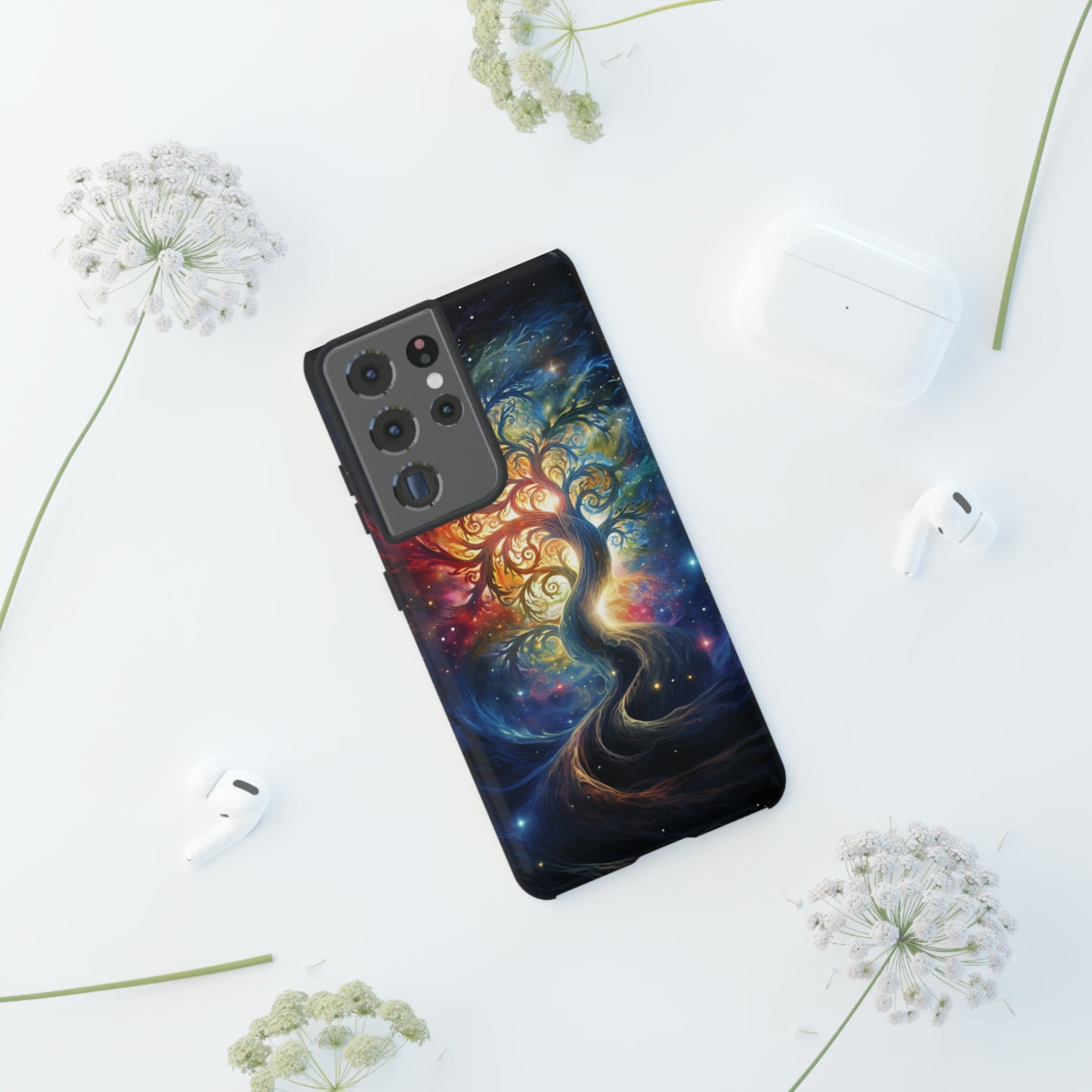 Tree of Life Phone Case - Stardust Divine Design