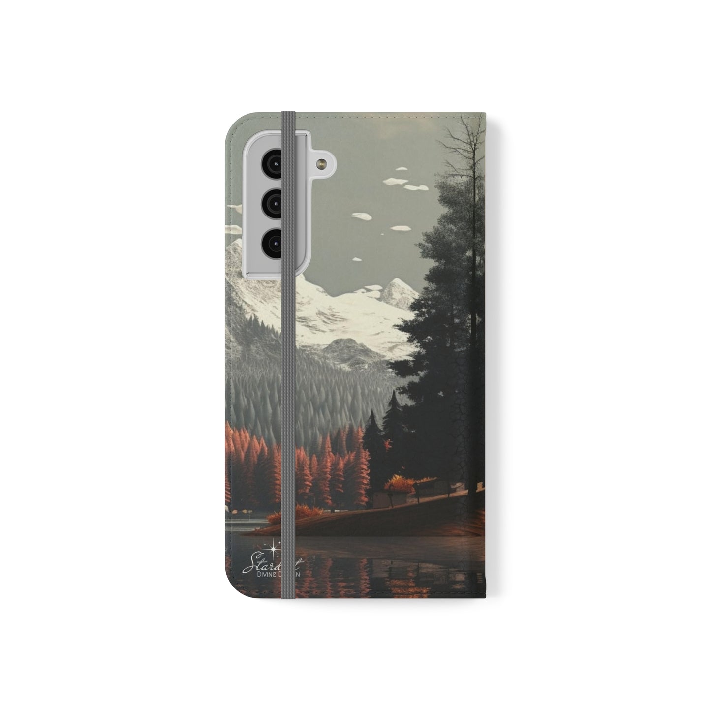 Split Season tree Flip Cases - Stardust Divine Design