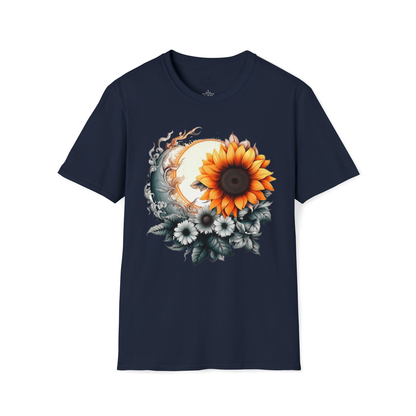 Sunflower Sun Moon T-Shirt