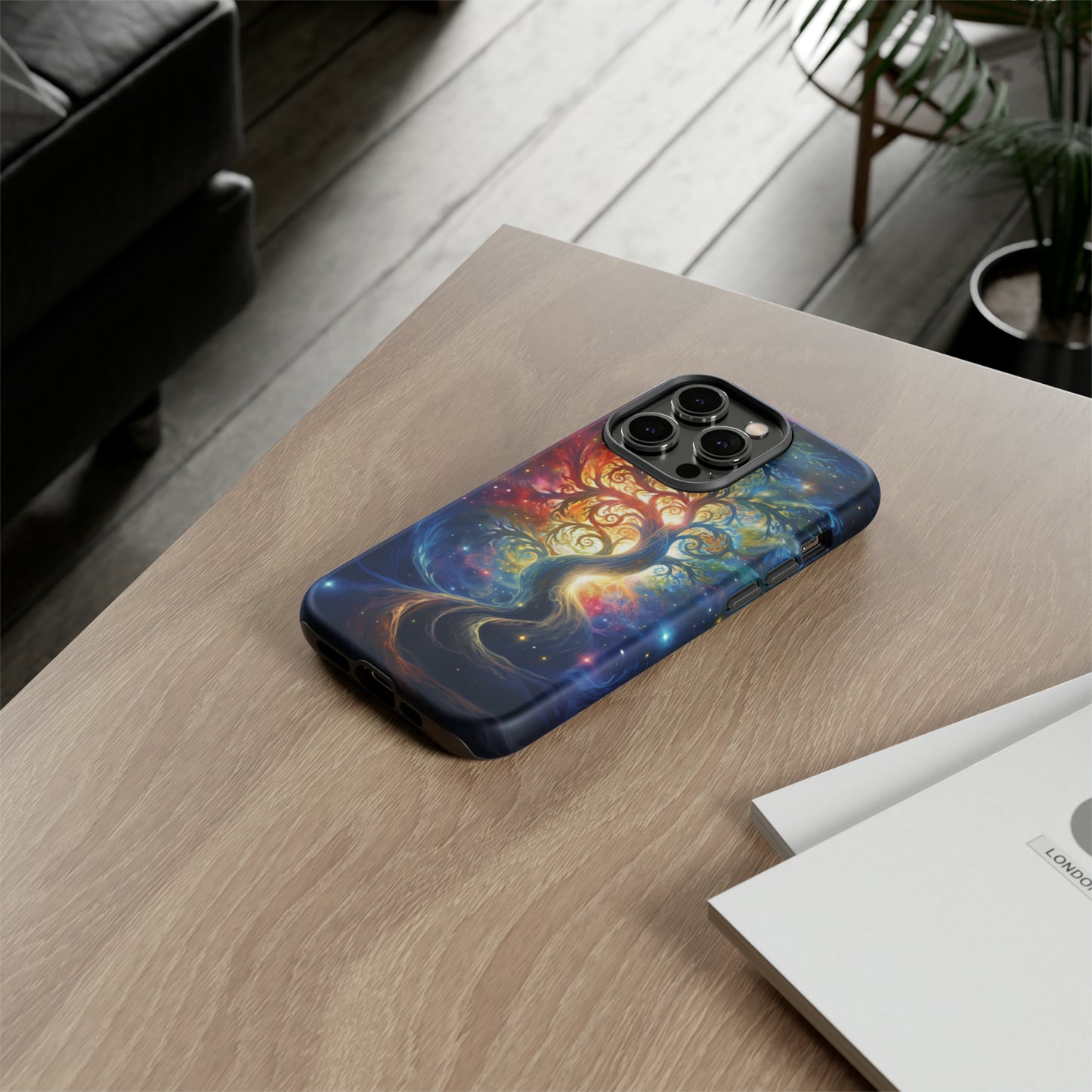 Tree of Life Phone Case - Stardust Divine Design