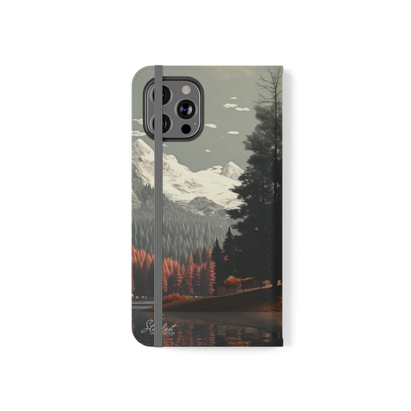 Split Season tree Flip Cases - Stardust Divine Design