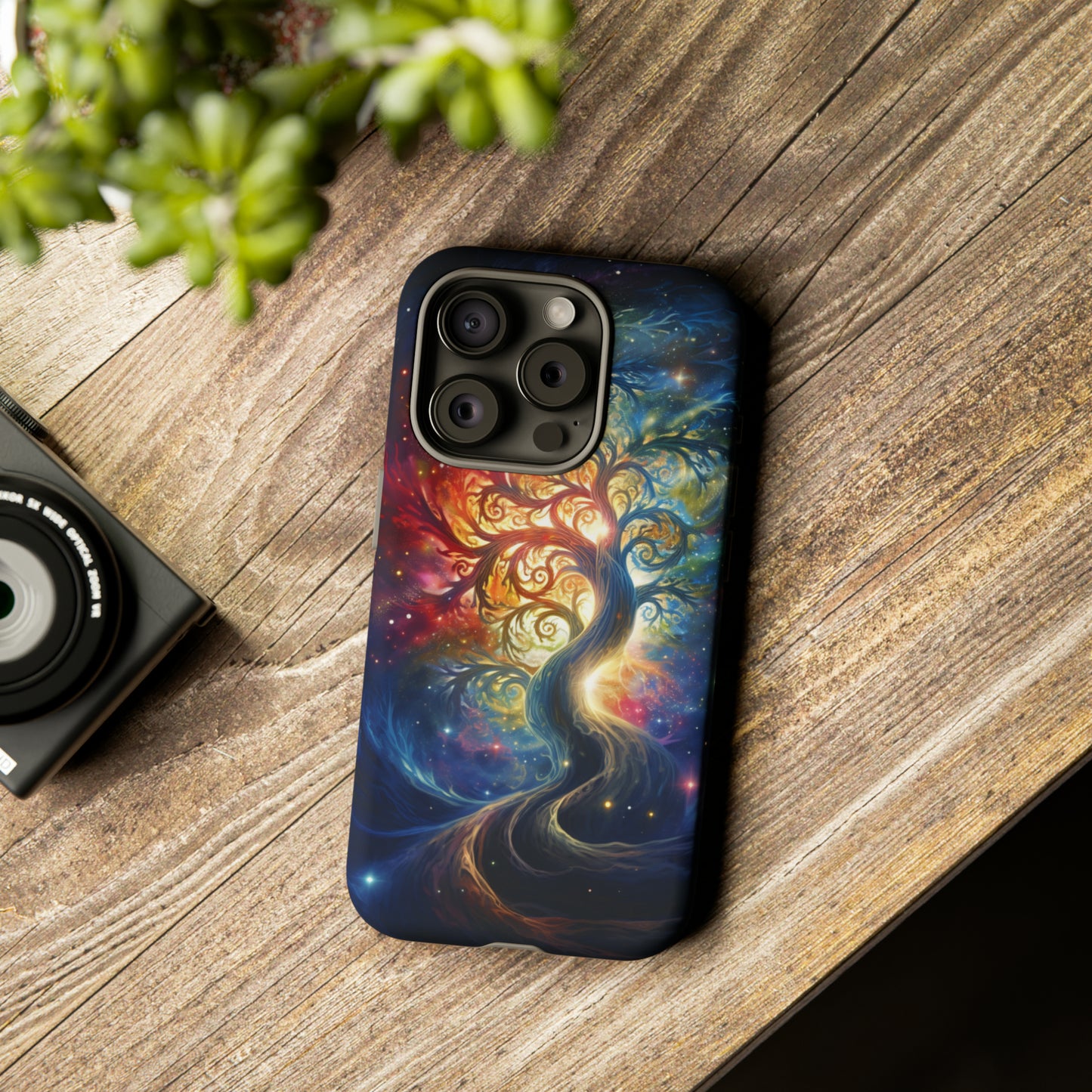 Tree of Life Phone Case - Stardust Divine Design