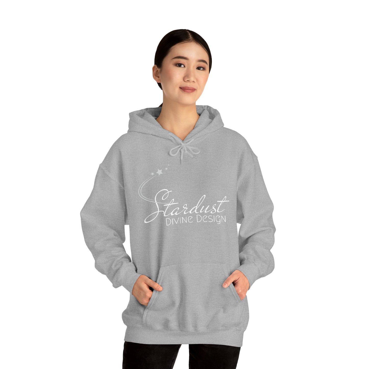 Stardust Heavy Blend™ Hooded Sweatshirt - Stardust Divine Design