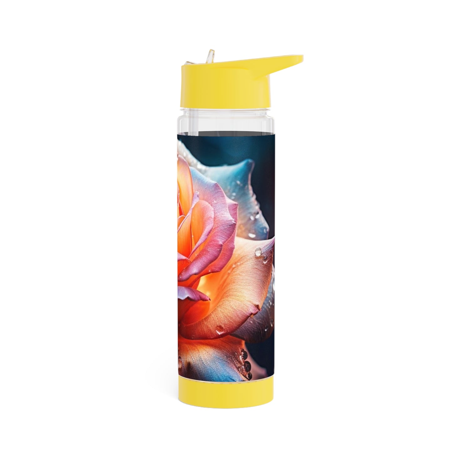 Rose Infuser Water Bottle - Stardust Divine design