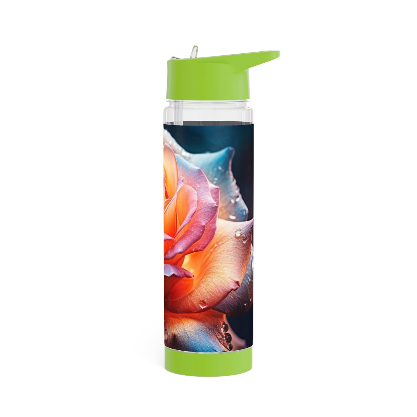 Rose Infuser Water Bottle - Stardust Divine design