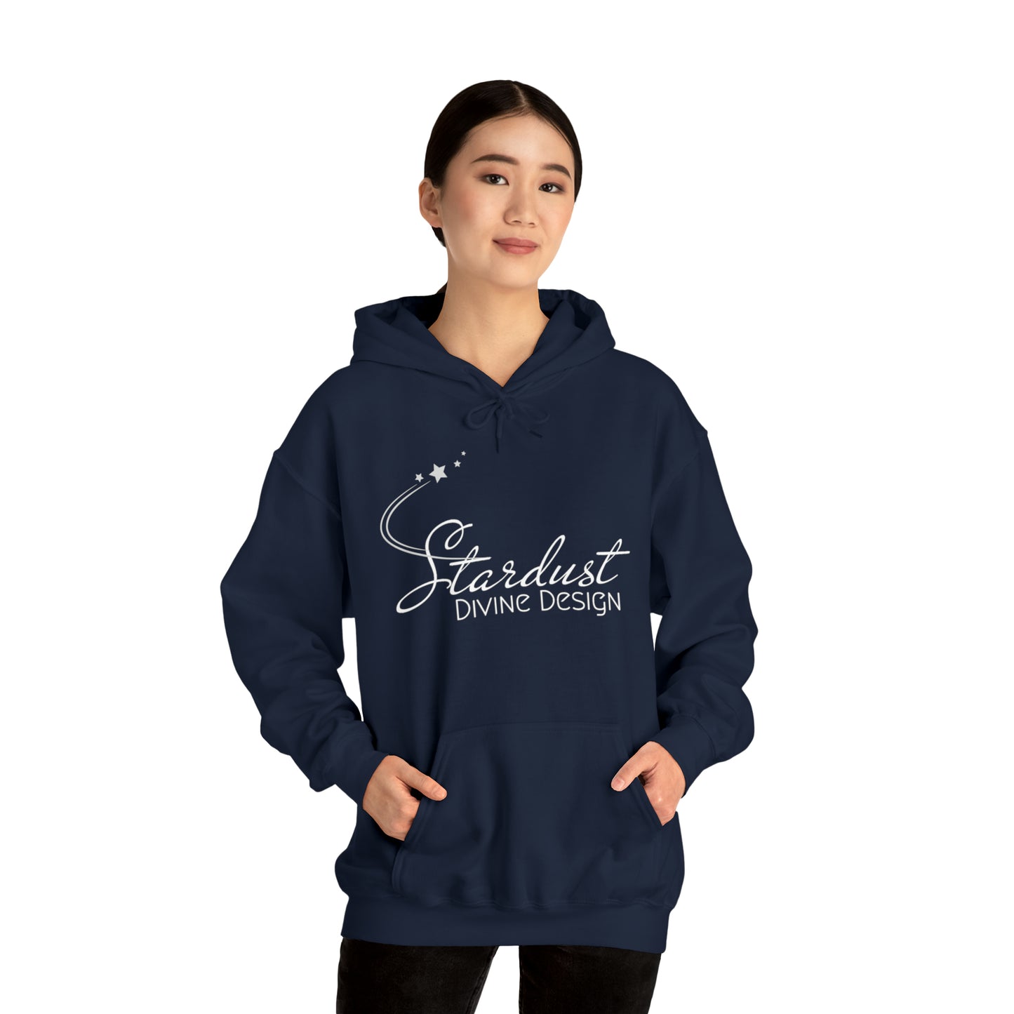 Stardust Heavy Blend™ Hooded Sweatshirt - Stardust Divine Design