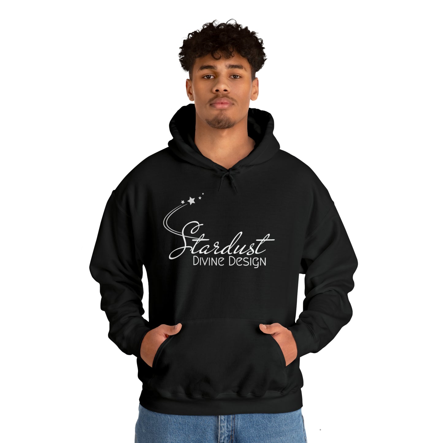 Stardust Heavy Blend™ Hooded Sweatshirt - Stardust Divine Design