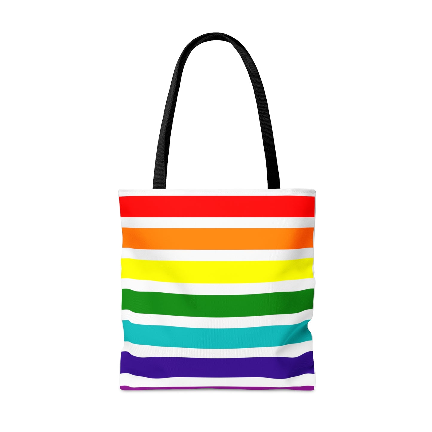 Rainbow Heart Tote Bag