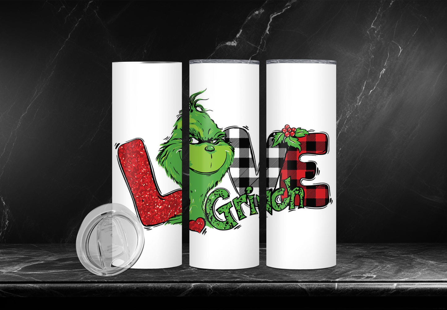 "Grinch Love" Tumbler 20oz